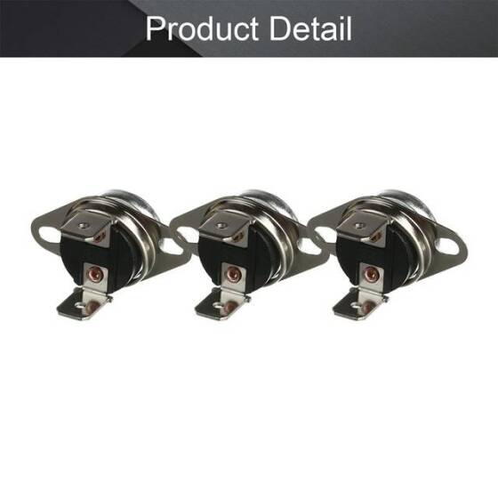 Bakalit KSD301 70 Derece NC Limit Termostat 250V 10A - 4