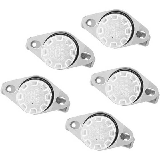 Bakalit KSD301 80 Derece NC Limit Termostat 250V 10A - 4