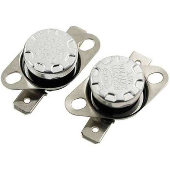 Bakalit KSD301 95 Derece NO Limit Termostat 250V 10A - 1