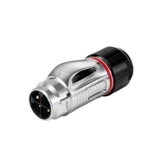 BD-20-C04PE-03-006A 4 Pin Su Geçirmez Konnektör - Erkek - 1