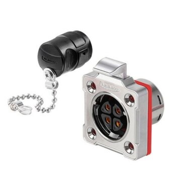 BD-20-J04SX-03-406A 4 Pin Su Geçirmez Konnektör - Dişi - 1