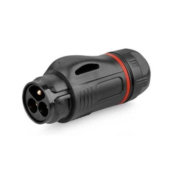 BD-24-C03PE-22-001A 3 Pin Su Geçirmez Konnektör - Erkek - 1