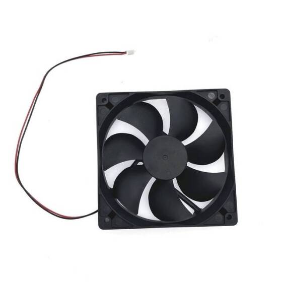 Beyaz 12025 12V DC Led Sessiz Çift Diyaframlı Sessiz Egzoz Fan 33 Işık Boyutu:120x120x25mm - 4