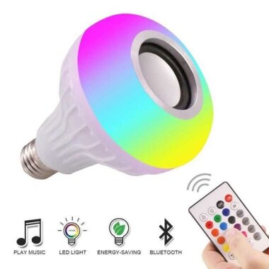 Bluetooth Hoparlör Akıllı RGB Led Ampul Lamba - Winnboss