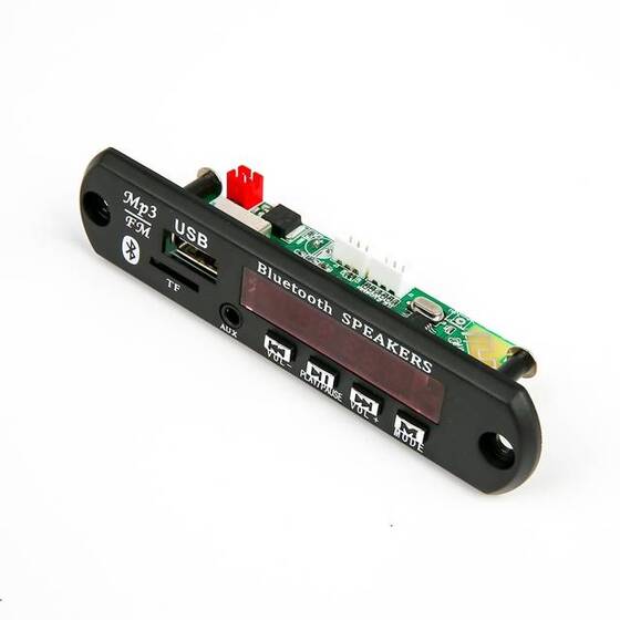 Bluetooth MP3 Kod Çözme Kartı Modülü - SD Kart Yuvası ile / USB / FM / Uzaktan Kod Çözme Kartı Modülü ( Pilli ve Uzaktan Kumandalı) - 7