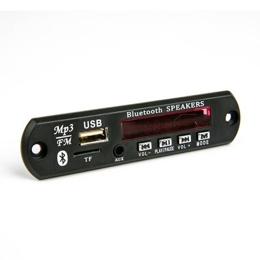 Bluetooth MP3 Kod Çözme Kartı Modülü - SD Kart Yuvası ile / USB / FM / Uzaktan Kod Çözme Kartı Modülü ( Pilli ve Uzaktan Kumandalı) - 11