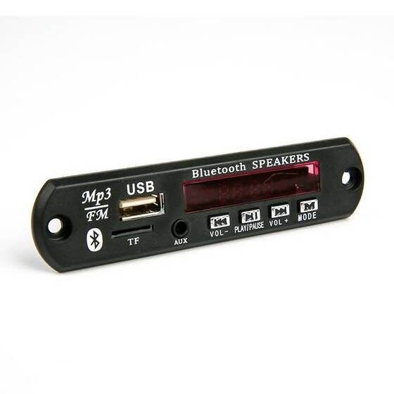 Bluetooth MP3 Kod Çözme Kartı Modülü - SD Kart Yuvası ile / USB / FM / Uzaktan Kod Çözme Kartı Modülü ( Pilli ve Uzaktan Kumandalı) - 11
