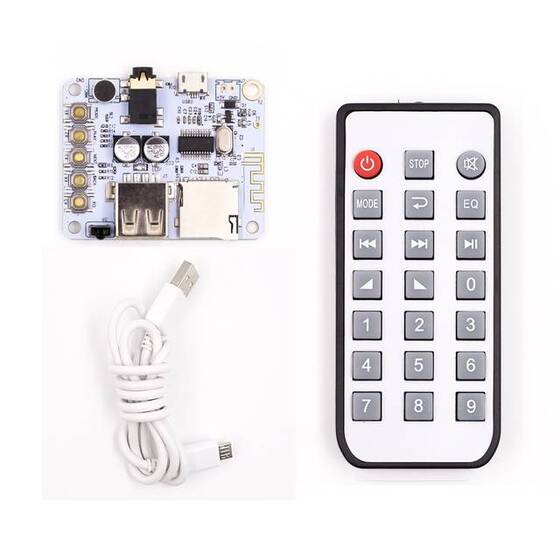 Bluetooth Ses Alıcı Kartı - AUX Araç Ses Modifikasyonu - Kayıpsız Bluetooth Alıcısı - MP3 Kod Çözücü Kartı - Pilsiz - 1