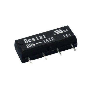 BRS-1A12 12V 1A Reed Röle - 4 Pin - 1