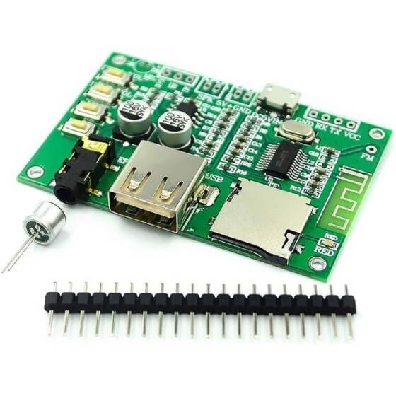 BT201 Çift Modlu 5.0 BT Alıcı Modülü Kayıpsız Ses Güç Amplifikatörü Kartı - 1
