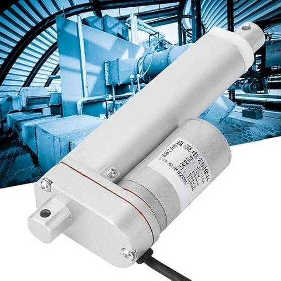Çarpma Uzunluğu 300mm 7mm/S 1500N DC 12V Elektrikli Atıcı Elektrikli Doğrusal Hareket Veren Atıcı - 3