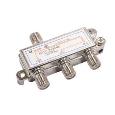 CCT-213PB 3 Yollu CATV Uydu Anten Çoklayıcı Splitter - 1
