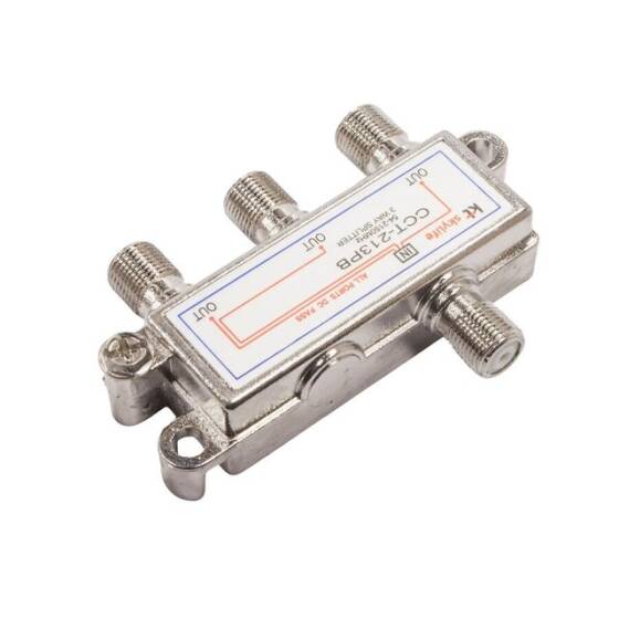 CCT-213PB 3 Yollu CATV Uydu Anten Çoklayıcı Splitter - 3