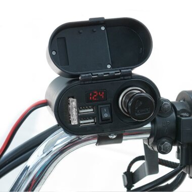 CD-3068 Su Geçirmez Çok Fonksiyonlu USB + Type-C Şarj Cihazı ve Çakmaklık - 4