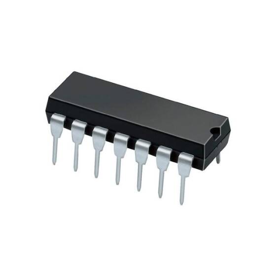 CD4006 - (HCF4006BE) PDIP-14 Mantık Entegresi - 1