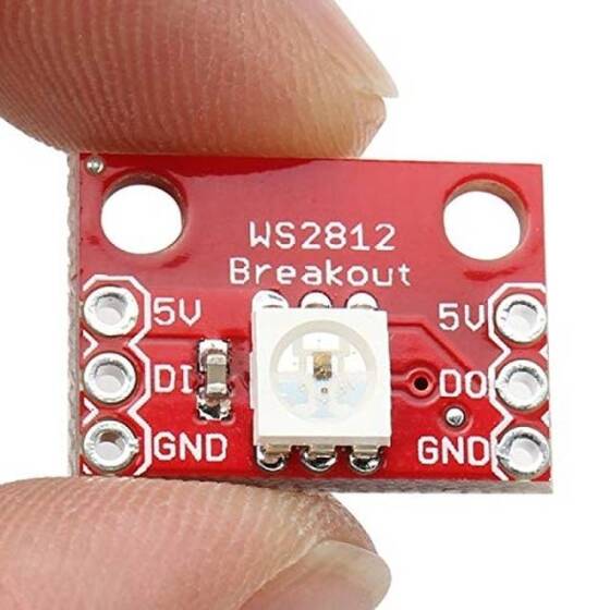 CJMCU-123 WS2812 RGB Led Bağlantı Çıkış Modülü - 5