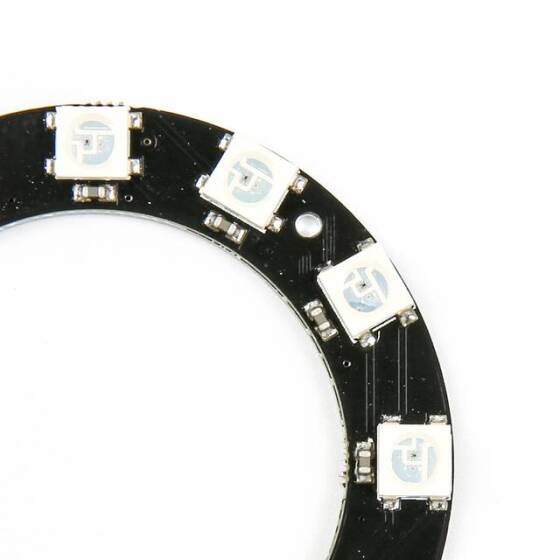 CJMCU 12Bit WS2812 5050 RGB Led Dahili Tam Renkli Geliştirme Kartı 50x35mm - Yuvarlak - 5
