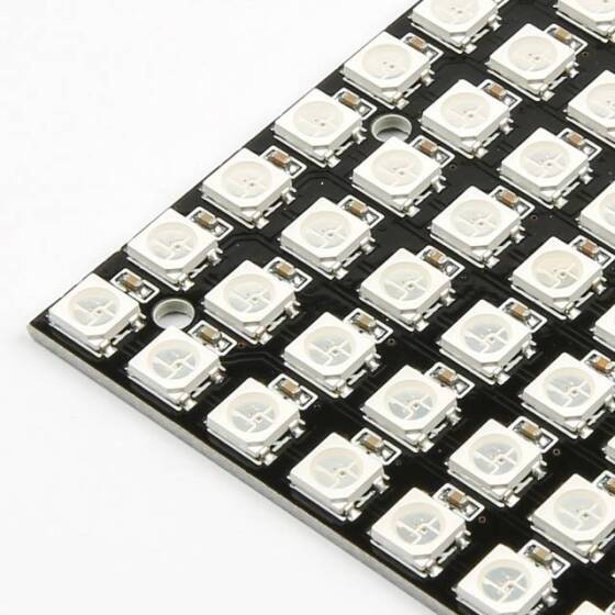 CJMCU-64 8x8 RGB Ledli WS2812 RGB Tam Renkli Led Modülü - 3