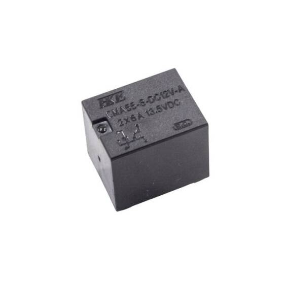 CMA55-S 12V 2X6A Röle 5 Pin - 1