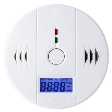 CO Gaz Sensörü Dedektörü Karbon Monoksit Zehirlenmesi Alarm Dedektörü85dB 220V 50HZ - 1