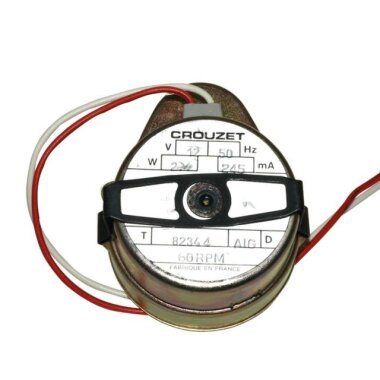 Crouzet 82344 AC 12V 50Hz 245mA 2.4W 60RPM - Görsu Elektronik
