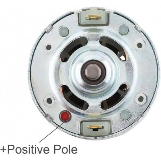 D Şaft 775 24V 5500RPM Yüksek Hızlı Yüksek Torklu DC Motor Çift Şaftlı - 4