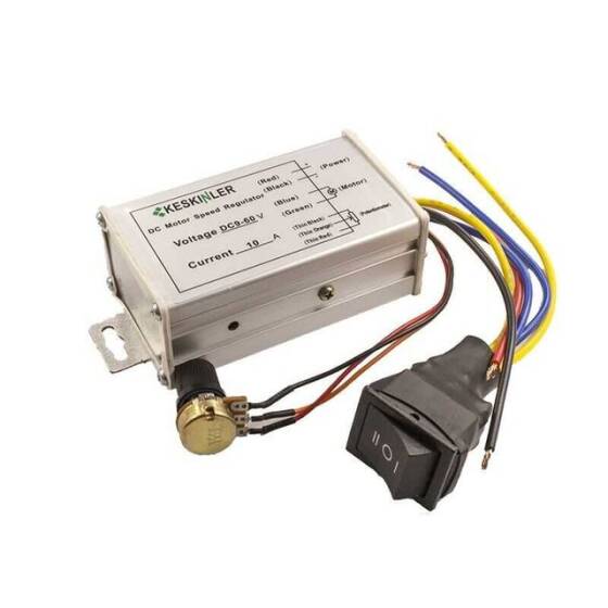 DC 10A 9-60V Hız ve Yön Kontrollü Motor Sürücü - 1