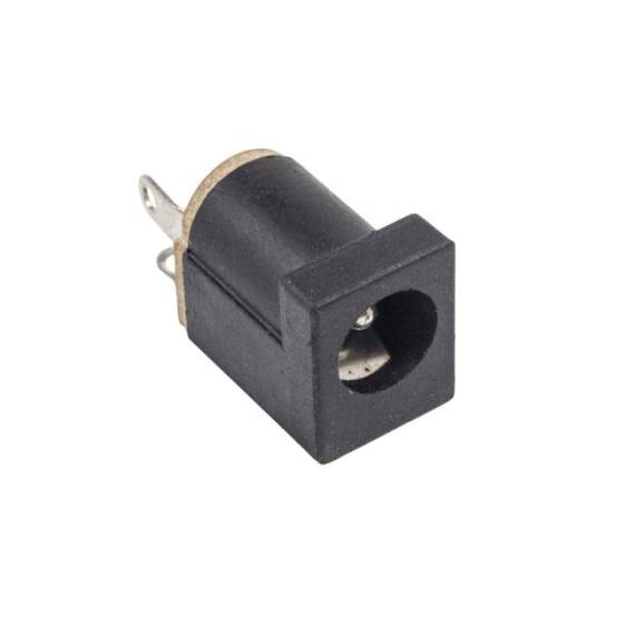 DC 2.1mm Jack Şase Pcb Tipi (Pinleri Arkada) - 1