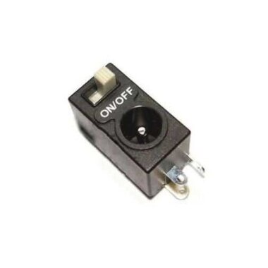 DC 2.5 / 3mm Jack Şase Pcb Tipi - On-Off Swichli - Görsu Elektronik