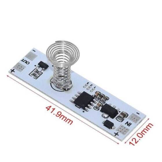 DC 9-24V 3A Kapasitif Dokunmatik Led Sürücü Dimmer Modül - 3