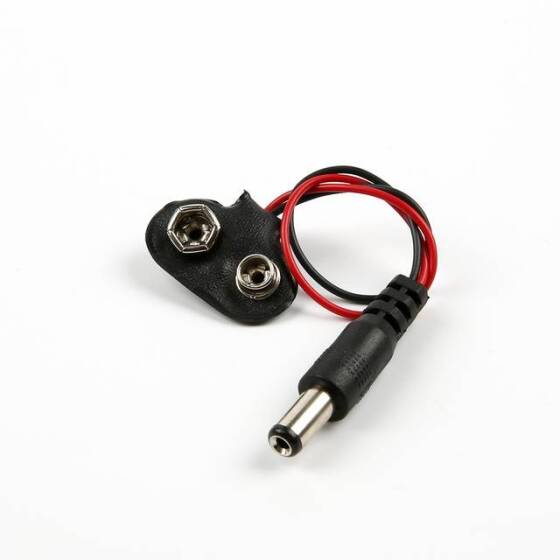 DC 9V Pil Başlığı 15cm Kablolu - 1