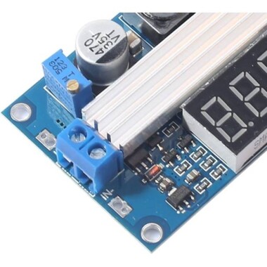 DC-DC Ayarlanabilir Voltaj Yükseltme Modülü 3.0-35V/3.5-35V 100W Dijital Ekran Voltmetreli - 5