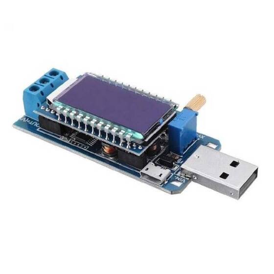 DC-DC USB Adım Yukarı / Aşağı Güç Kaynağı Modülü 5V - 3.3V 9V 12V 24V Masaüstü Güç Modülü - 1