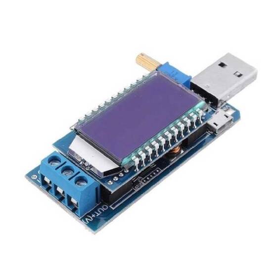 DC-DC USB Adım Yukarı / Aşağı Güç Kaynağı Modülü 5V - 3.3V 9V 12V 24V Masaüstü Güç Modülü - 2