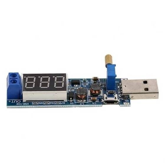 DC-DC USB Güçlendirici Güç Düzenleyici Modülü 5V ila 3.3V 9V 12V 24V Masaüstü Güç Modülü - 6