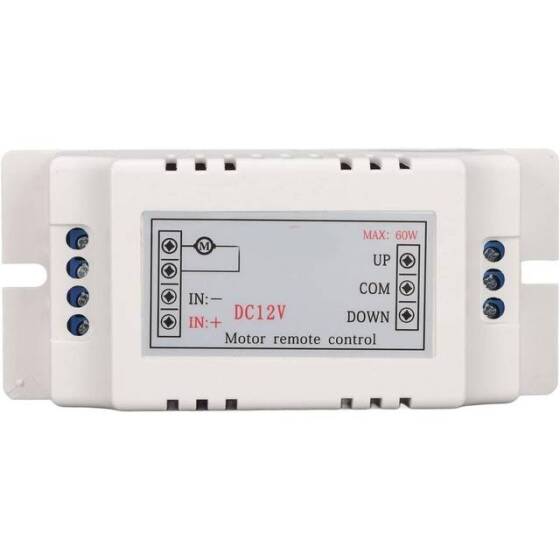 DC12V 10A Motor Kontrol Cihazı İleri Ve Geri Motor Hız Kontrol Cihazı - Kablosuz Uzaktan Kumandalı 433MHZ - Pilli - 4