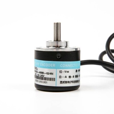 DC5-24V 400 Darbe Artımlı Fotoelektrik Döner Kodlayıcı - 3