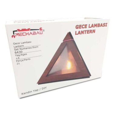 Demonte Ahşap Gece Lambası - Kendin Yap DIY - Görsu Elektronik