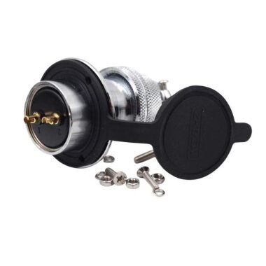 DF30 2 Pin 30mm Su Geçirmez Konnektör Takımı - Görsu Elektronik