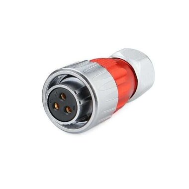 DH-20-J03PE-03-001 3 Pin Su Geçirmez Konnektör - Dişi - CNLINKO