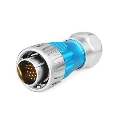 DH-24-C24PE-03-001 24 Pin Su Geçirmez Konnektör - Erkek - 1