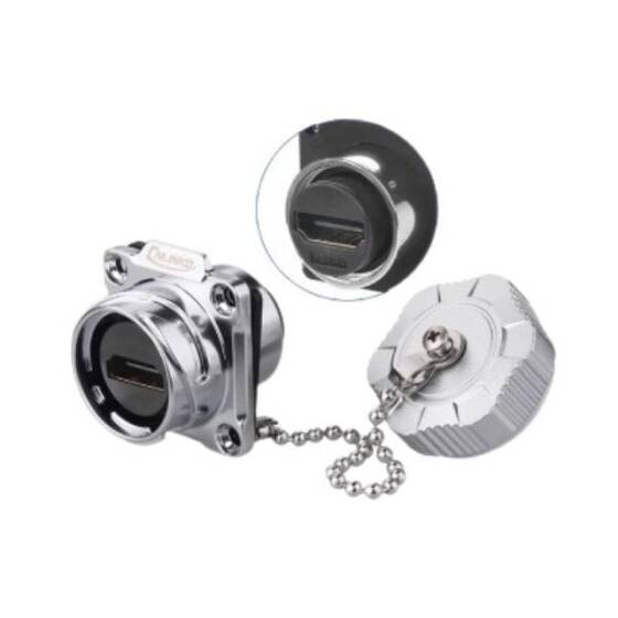 DH-24-J/HDMI2/213/SX-43-403 Su Geçirmez HDMI Konnektör - Dişi - 1