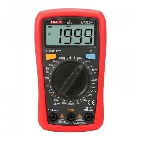 Digital Multimetre UT33D+ 600V - 1