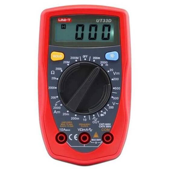 Digital Multimetre UT33D - 1