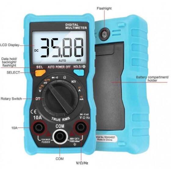 Digital Multimetre ZT-C1 - 2