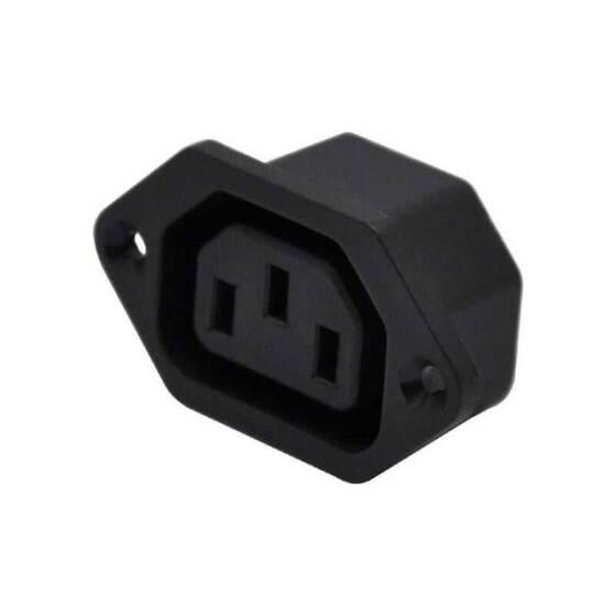 Dişi Power Soketi Üçlü Kulaklı - 1