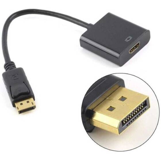 Display Port - Hdmi Çevirici Dönüştürücü Adaptör - 2