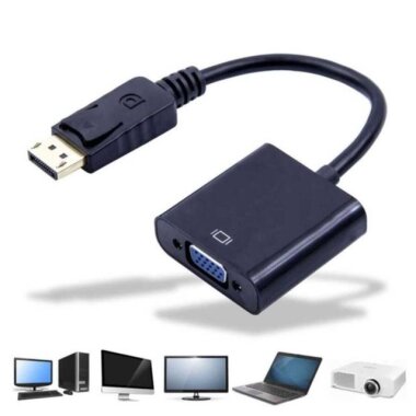Display Port - VGA Çevirici Dönüştürücü Adaptör - 2