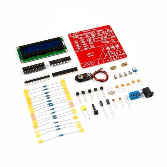 DIY Çok Fonksiyonlu Transistör Test Cihazı Kiti LCR ESR Transistör Ölçer PWM Sinyal Jeneratörü Kiti - 3