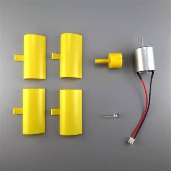 DIY Yeni Tip Dikey Şaft Mikro Rüzgar Türbini - 1